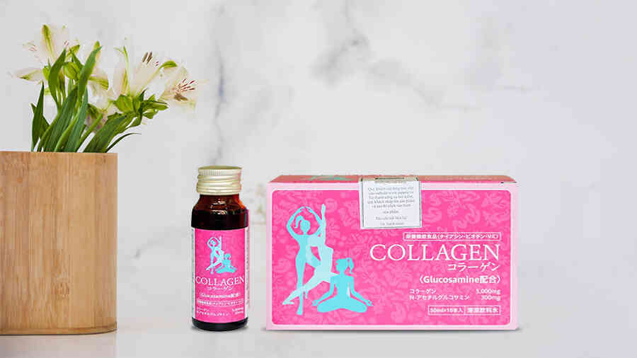 Nước uống Collagen làm đẹp da Toyo Koso Kagaku Collagen Glucosamine